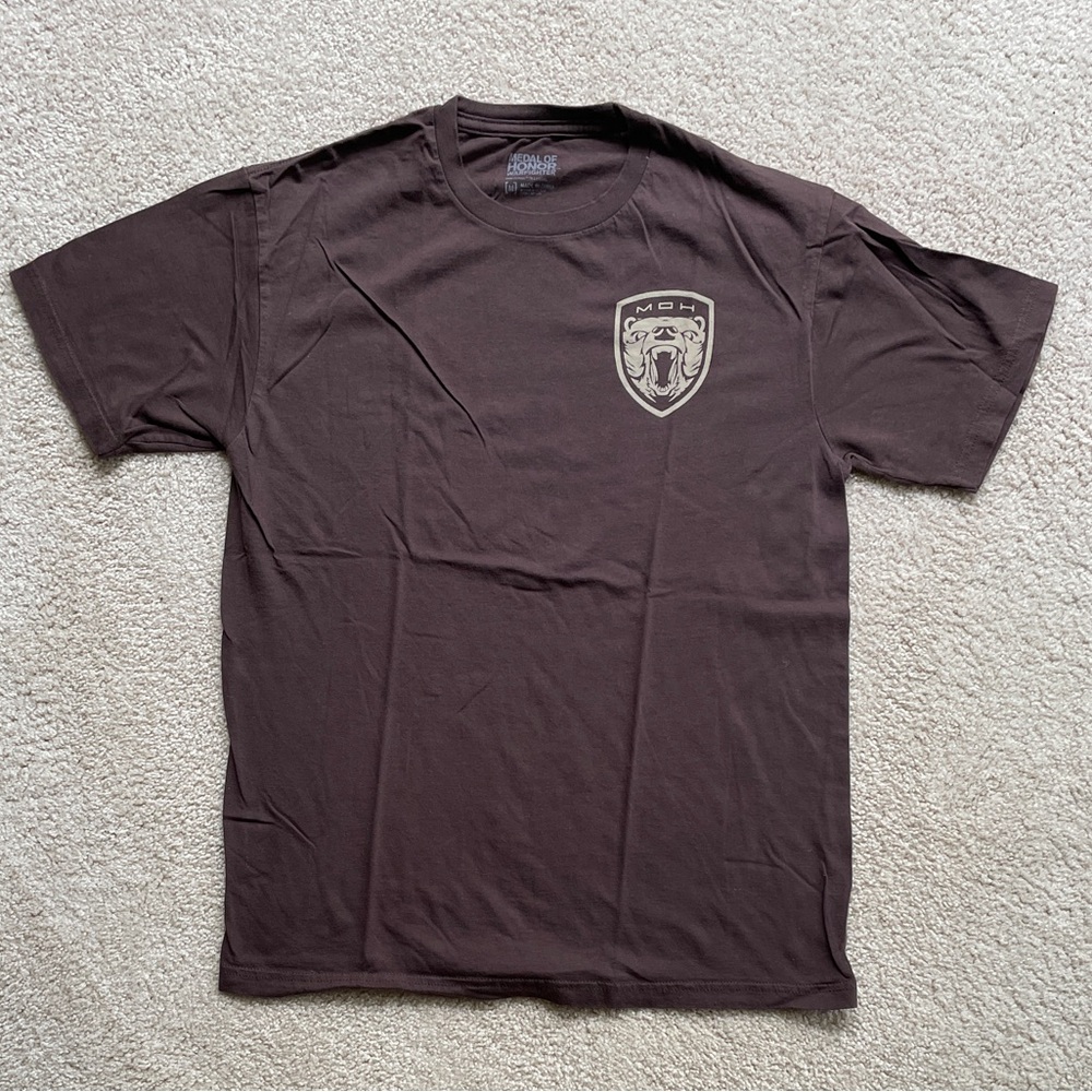 Medal of Honor Warfighter video game 2012 graphic short sleeve shirt medium m